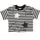 тениска,мъжки,тениски,дамски,тениски,boboli,434191,short,sleeve,t,shirt,white,(stripes)