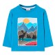 тениска,мъжки,тениски,дамски,тениски,boboli,544115,long,sleeve,t,shirt,blue,(arctic)