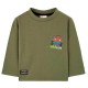 тениска,мъжки,тениски,дамски,тениски,boboli,544126,long,sleeve,t,shirt,green,(ike)
