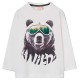 тениска,мъжки,тениски,дамски,тениски,boboli,614012,long,sleeve,t,shirt,white,(off,white)
