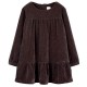 рокля,дамски,поли,и,рокли,boboli,784065,long,sleeve,dress,brown,(moka)