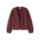жилетка,мъжки,пуловери,дамски,пуловери,name,it,olina,cardigan,brown,purple,(wild,ginger)