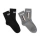 чорапи,мъжки,чорапи,дамски,чорапи,boss,j53592,socks,2,pairs,black,grey,(black)