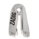 шал,ръкавици,шапки,и,шалове,zadig,&,voltaire,x60877,scarf,grey,(chinese,gray)