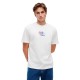 тениска,мъжки,тениски,дамски,тениски,tommy,jeans,dm0dm23172,short,sleeve,t,shirt,white,(ecru)