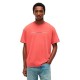 тениска,мъжки,тениски,дамски,тениски,tommy,jeans,dm0dm23180,short,sleeve,t,shirt,orange,(anthem,red)