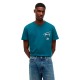 тениска,мъжки,тениски,дамски,тениски,tommy,jeans,dm0dm23253,short,sleeve,t,shirt,blue,(polar,teal)