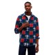 карирана,риза,дамски,ризи,мъжки,ризи,tommy,jeans,dm0dm23511,short,sleeve,shirt,blue,(dark,blue,check)