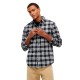 карирана,риза,дамски,ризи,мъжки,ризи,tommy,jeans,dm0dm23528,long,sleeve,shirt,black,grey,(black,check)