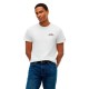 тениска,мъжки,тениски,дамски,тениски,tommy,jeans,dm0dm23558,short,sleeve,t,shirt,white,(off,white)