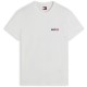 тениска,мъжки,тениски,дамски,тениски,tommy,jeans,dm0dm23716,short,sleeve,t,shirt,white,(ecru)