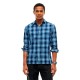 карирана,риза,дамски,ризи,мъжки,ризи,tommy,jeans,dm0dm23721,long,sleeve,shirt,blue,(basic,navy,medium,check)