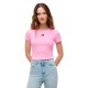тениска,мъжки,тениски,дамски,тениски,tommy,jeans,dw0dw17881,short,sleeve,t,shirt,pink,(pink,daisy)