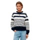 блуза,дамски,блузи,tommy,jeans,dw0dw22824,sweatshirt,multicolor,(dark,night,navy,stripe)