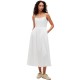 рокля,дамски,поли,и,рокли,tommy,jeans,dw0dw23061,sleeveless,midi,dress,white,(ecru)