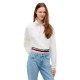 блуза,дамски,блузи,tommy,jeans,dw0dw23144,half,zip,sweatshirt,white,(ecru)