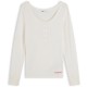 тениска,мъжки,тениски,дамски,тениски,tommy,jeans,dw0dw23260,long,sleeve,t,shirt,white,(off,white)