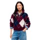 блуза,мъжки,пуловери,дамски,пуловери,tommy,jeans,dw0dw23351,half,zip,sweater,red,(calypso,berry)