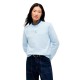 блуза,дамски,блузи,tommy,jeans,dw0dw23403,sweatshirt,blue,(sheer,blue)