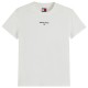 тениска,мъжки,тениски,дамски,тениски,tommy,jeans,dw0dw23527,short,sleeve,t,shirt,white,(ecru)