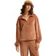 блуза,дамски,блузи,billabong,coffee,time,half,zip,sweatshirt,brown,(brownstone)