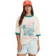 тениска,мъжки,тениски,дамски,тениски,billabong,go,west,ringer,short,sleeve,t,shirt,white,(white,cap)