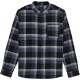 риза,с,дълъг,ръкав,дамски,ризи,мъжки,ризи,quiksilver,motherfly,plaid,long,sleeve,shirt,black,(black,motherfly)