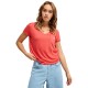 тениска,мъжки,тениски,дамски,тениски,roxy,laguna,green,short,sleeve,t,shirt,orange,(hibiscus)