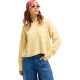 блуза,мъжки,пуловери,дамски,пуловери,roxy,messy,stars,sweater,yellow,(golden,haze)