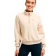 блуза,дамски,блузи,roxy,waves,of,warmth,half,zip,sweatshirt,beige,(biscotti)