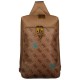 всички,чанти,guess,milano,crossbody,refurbished,brown,(beigeblue)