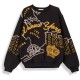 блуза,мъжки,пуловери,дамски,пуловери,grimey,tical,x,sweatshirt,black,(black)