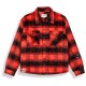 мъжки,якета,дамски,якета,и,палта,grimey,wild,one,padded,overshirt,red,(red)