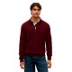 блуза,мъжки,пуловери,дамски,пуловери,tommy,hilfiger,mw0mw40443,half,zip,sweater,red,(burgundy,heather)