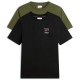 тениска,мъжки,тениски,дамски,тениски,tommy,hilfiger,mw0mw45091,short,sleeve,t,shirt,2,units,green,black,(army,green,minty,grey)