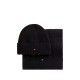 комплект,всички,шапки,tommy,hilfiger,set,aw0aw19136,beanie,black,(black)