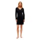 дамски,пижами,tommy,hilfiger,uw0uw06691,long,sleeve,nightgown,black,(black)