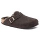сандали,мъжки,сандали,дамски,сандали,и,чехли,birkenstock,boston,shearling,suede,leather,narrow,sandals,brown,(mocca)