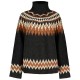 блуза,мъжки,пуловери,дамски,пуловери,superdry,fairisle,jumper,high,neck,sweater,black,(charcoal,marl)