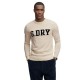 блуза,мъжки,пуловери,дамски,пуловери,superdry,intarsia,prep,jumper,sweater,beige,(cream)
