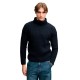 блуза,мъжки,пуловери,дамски,пуловери,superdry,jacob,cable,roll,neck,jumper,sweater,blue,(eclipse,navy)