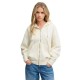 блуза,дамски,блузи,superdry,luxe,casual,full,zip,sweatshirt,beige,(cream)