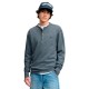 блуза,мъжки,пуловери,дамски,пуловери,superdry,mini,slub,waffle,grandad,sweater,blue,(denim,blue,marl)