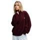 блуза,дамски,блузи,superdry,monogram,half,zip,sweatshirt,red,(port,red)