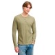 блуза,мъжки,пуловери,дамски,пуловери,superdry,waffle,long,sleeve,henley,sweater,light,khaki,green