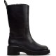 обувки,дамски,боти,мъжки,боти,camper,milah,boots,black,(black)