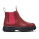 дамски,боти,мъжки,боти,camper,norte,booties,red,(burgundy)