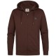 блуза,мъжки,пуловери,petrol,industries,m,3060,swh337,full,zip,sweatshirt,brown,(saddle,brown)