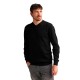 блуза,мъжки,пуловери,дамски,пуловери,petrol,industries,m,ros,kwv200,v,neck,sweater,black,(black)