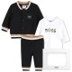 детски,екипи,детски,облекла,за,момчета,boss,j53305,set,white,black,(black)